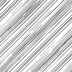 Abstract black diagonal lines texture  pattern on white background isolated background