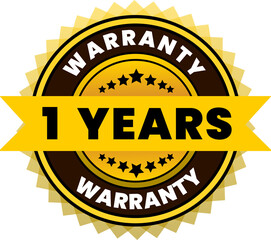 warranty 1 years