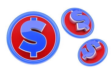 seal 3d rendered socialmedia icon