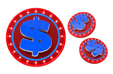 seal 3d rendered socialmedia icon