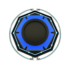 seal 3d rendered socialmedia icon