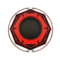 seal 3d rendered socialmedia icon