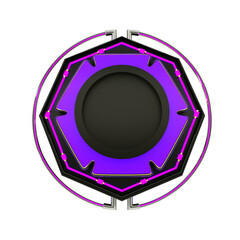 seal 3d rendered socialmedia icon