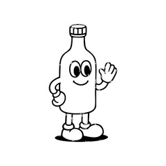 Black outline speech bubble with a green heart inside