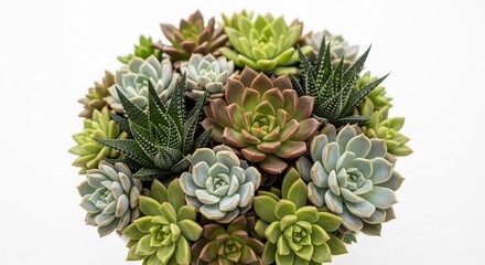 Succulent bouquet arrangement
