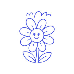 Black and white cartoon lion wearing a Hawaiian shirt and walking while holding a phone