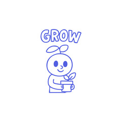 Cute cartoon owl wearing sunglasses and waving