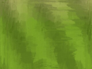 Abstract green background with brushstroke texture and subtle variations.
