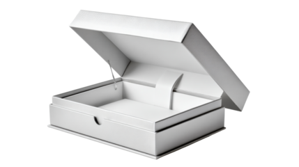 black box isolated on white background