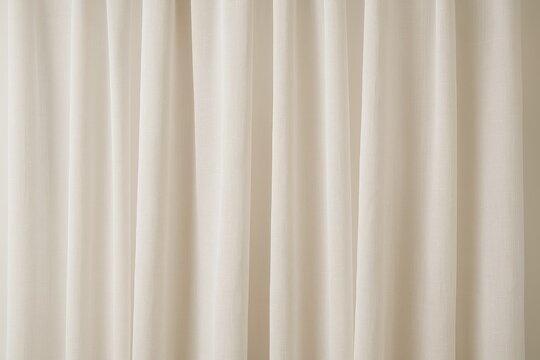 Elegant bundle of white sheer curtains in varied drapery styles light and airy textiles for refined interiors photographed on clean background - Powered by Adobe