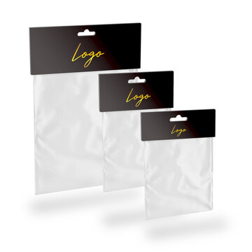 Black and Gold Header Cards Mockup Image