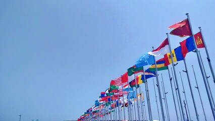 大阪万博と世界各国の国旗