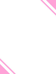 縦フレーム14,ピンク,枠,デザイン,カード,インフォメーション,三角,メッセージ,伝言,告知,お知らせ,メモ,コメント,広告,シンプル,直線的,囲み