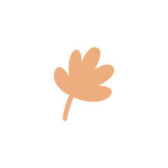 Obraz premium Leaf icon graphic design illustration