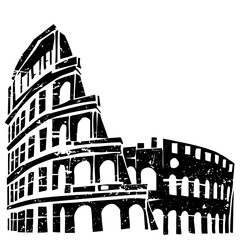 Vector Detailed vector of the Leaning Tower of Pisa.