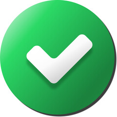 Validation and approval checkmark symbol