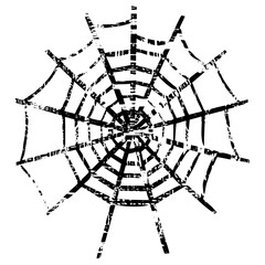 Obraz premium Vector Intricate black radial evokes a fractured symmetrical .
