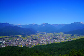 鷹狩山展望台からの眺め