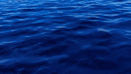 Obraz premium Deep Blue Ocean Water Texture
