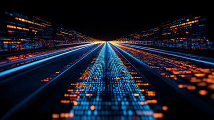 AI Driven Data Analysis for Targeted Marketing Campaigns with Glowing Connections and User Profiles