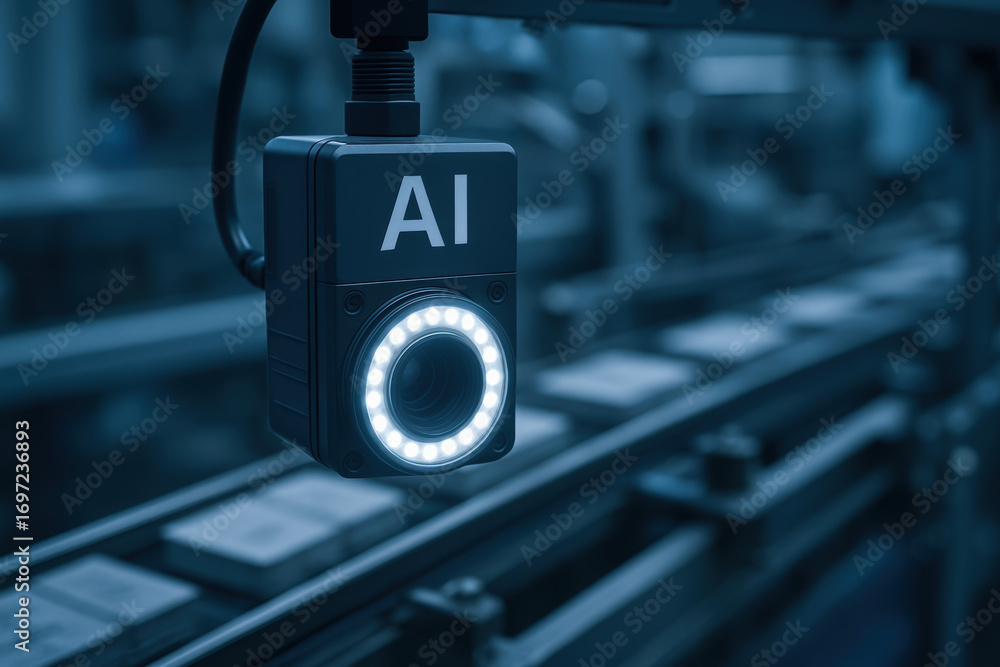 Poster ai camera technology enhances image processing in industry production lines for efficient quality co