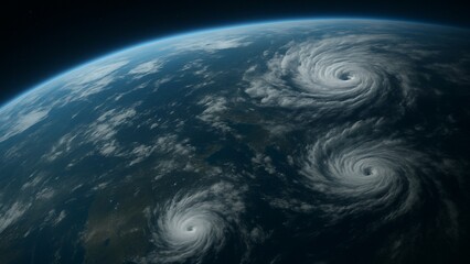 衛星視点で捉えた地球規模の異常気象現象