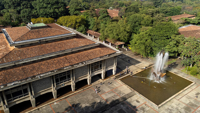Medellin, Antioquia, Colombia. September 2, 2025. The University of Antioquia is a Colombian state institution whose origins date back to 1803 with a Franciscan school.