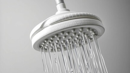 Modern Showerhead Water Spray.