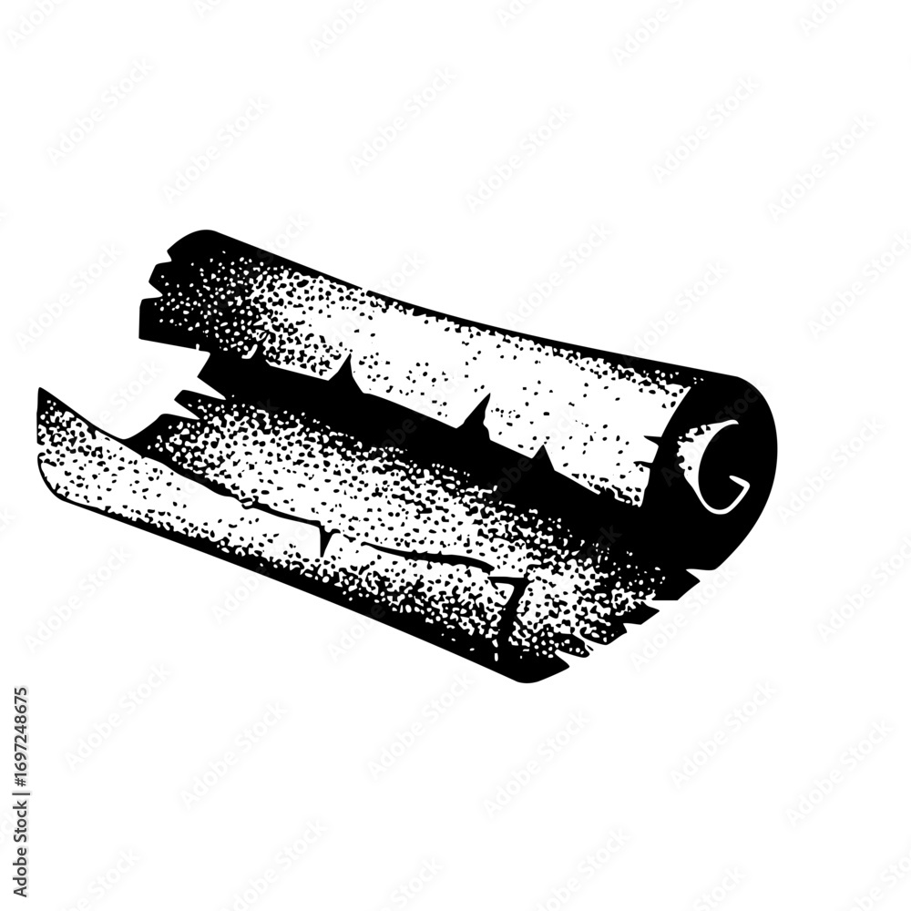 Poster vector sharp blade and capsule in distressed style.