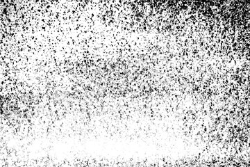 Abstract Gritty Texture, Monochrome Grain and Particle Overlay, Distressed and Splattered Background