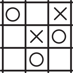 vector sketch illustration silhouette design of a simple children's game from the past