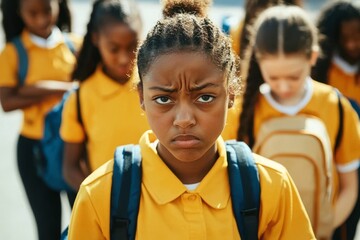 Obraz premium Understanding the Emotional Toll of Peer Neglect in Education