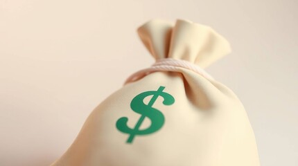 Money Bag Dollar Sign.