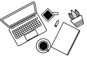 Two cheerful young men having a video call on their computer, engaging in conversation with friends or coworkers. One guy is smiling and giving a virtual high-five, representing teamwork and online co