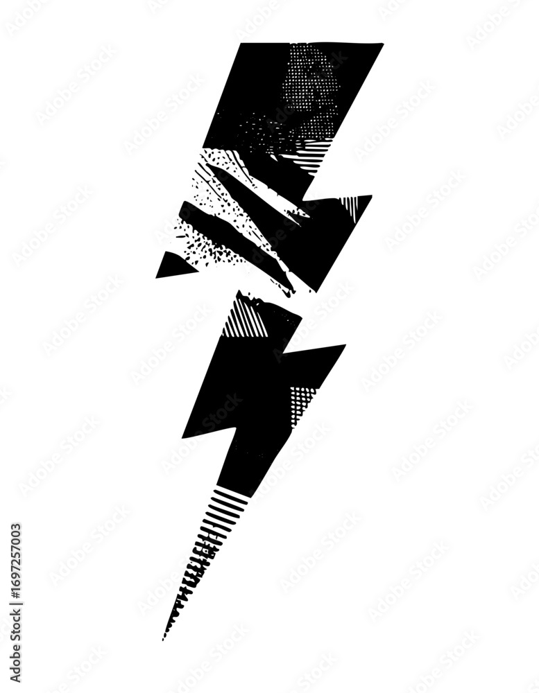 Poster vector abstract fractured shapes create a dynamic modern .