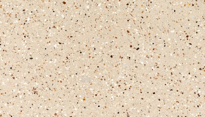 Warm Bone Terrazzo Texture with Micro Specks