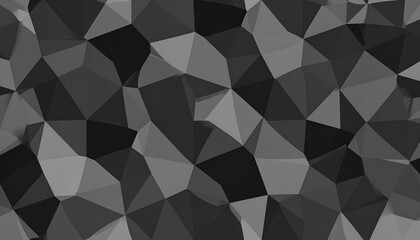 Abstract geometric pattern of grayscale triangles