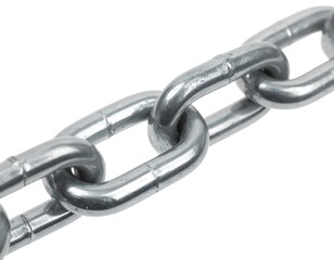 Obraz premium Close-up of a metal chain link