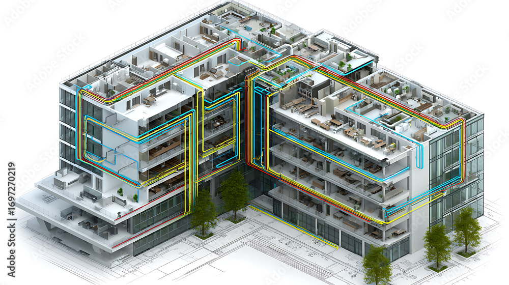 Poster api integration between revit, navisworks, and bms platforms