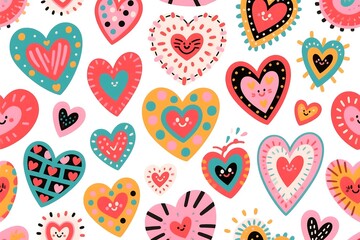 seamless pattern with flowers