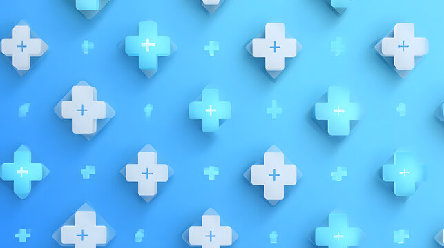 rectangle pattern medical health care concept backgrund