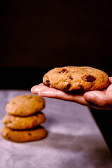 Cookies and red velvet mix