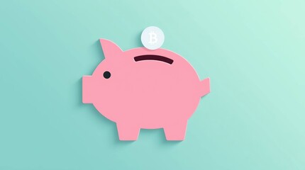 Bitcoin Piggy Bank Savings.