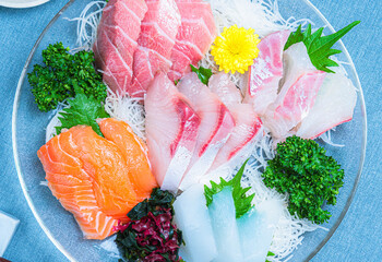 刺身盛り合わせ Japanese Sashimi Platter