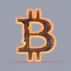 Bitcoin and Cryptocurrency Mining Currency Concept Depicting Blockchain Technology, Digital Asset Transactions, Secure Mining Operations, Crypto Wallets, and Decentralized Financial Ecosystem