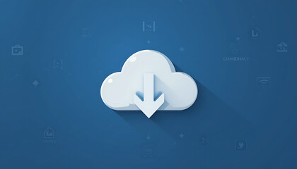 Cloud Computing Architecture and Data Transmission Framework Showcasing Scalable Infrastructure, Secure Data Flow, Cloud Storage, Virtualized Networks, and Reliable Communication Channels