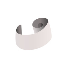 Ribbon Banner Vector Graphic Element