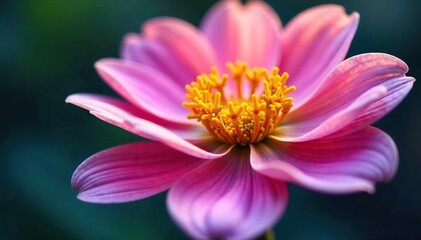 Obraz premium Microscopic Flower Unveiling Natures Hidden Beauty ? Vibrant Macro Photography of Intricate Floral Textures and Patterns, Ideal for Scientific, Botanical, or Artistic Projects.