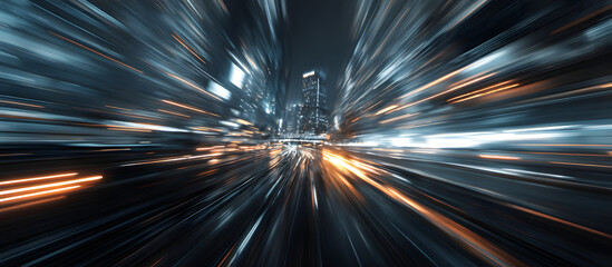 Compliance theme with abstract high speed technologyPOV motion blur