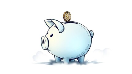 Piggy Bank Saving Money. (1)